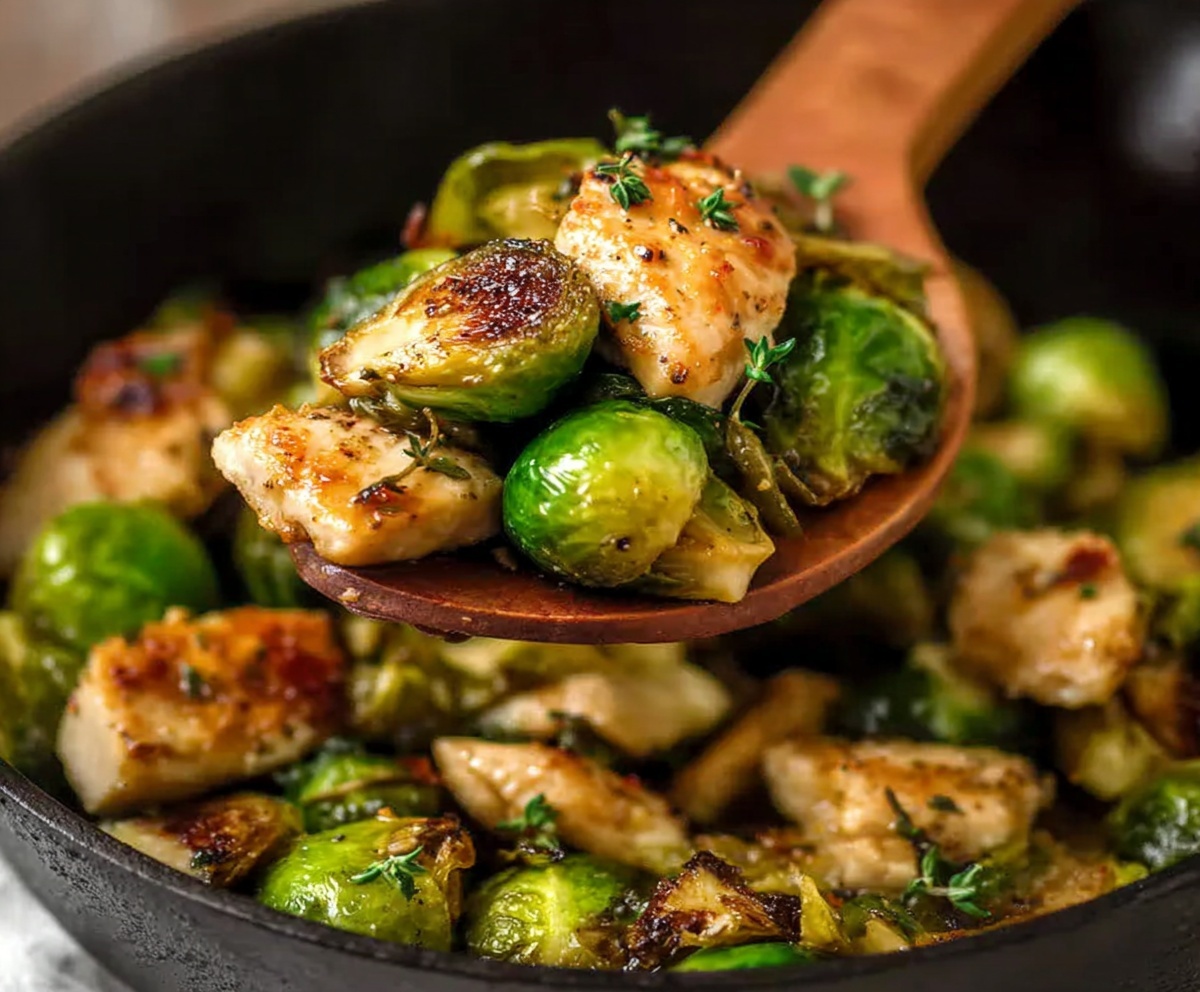Best Brussels Sprouts and Chicken