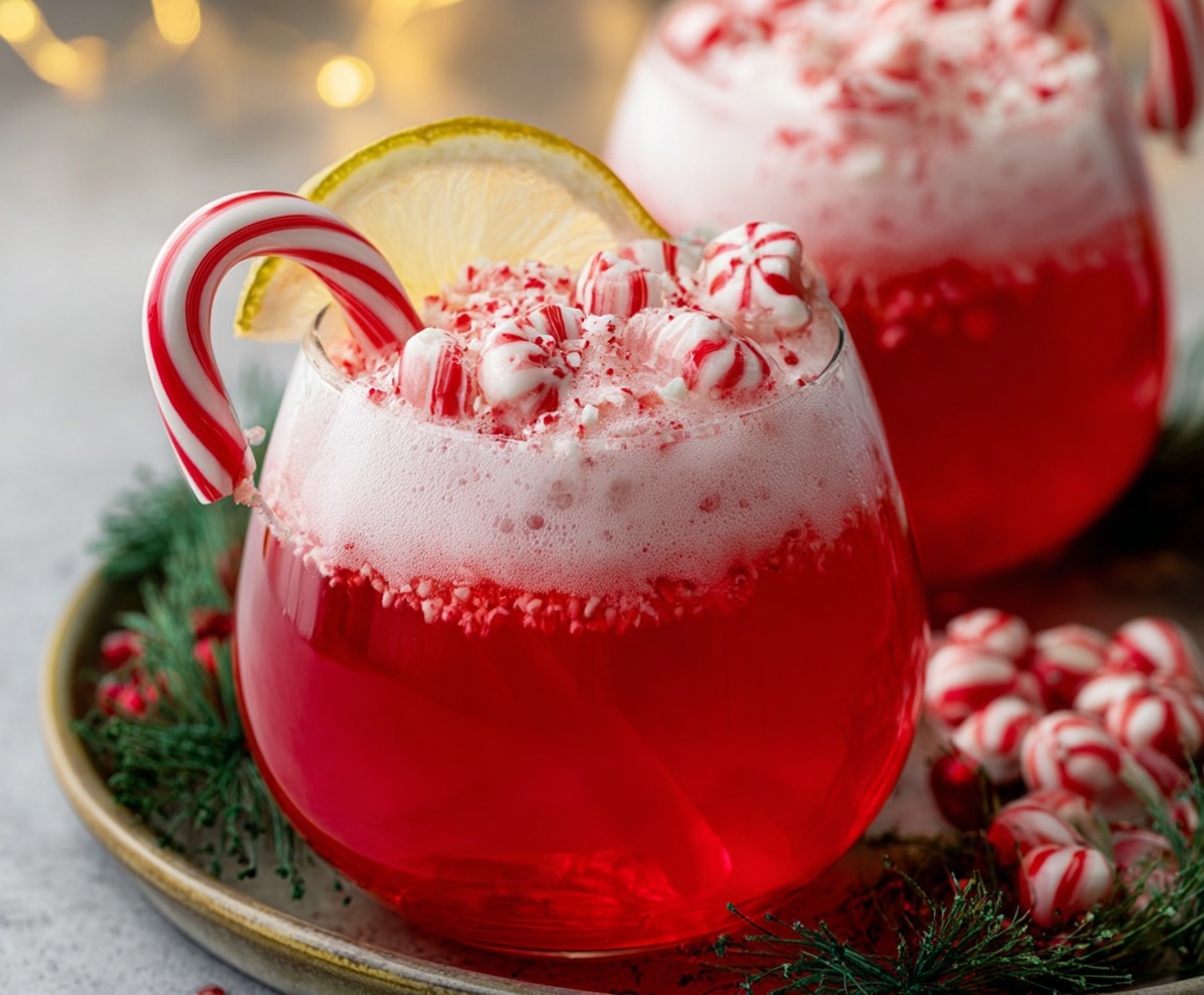 Candy Cane Christmas Punch
