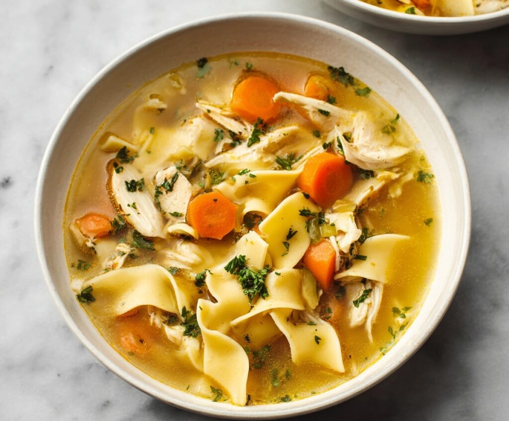 Chicken noodle soup