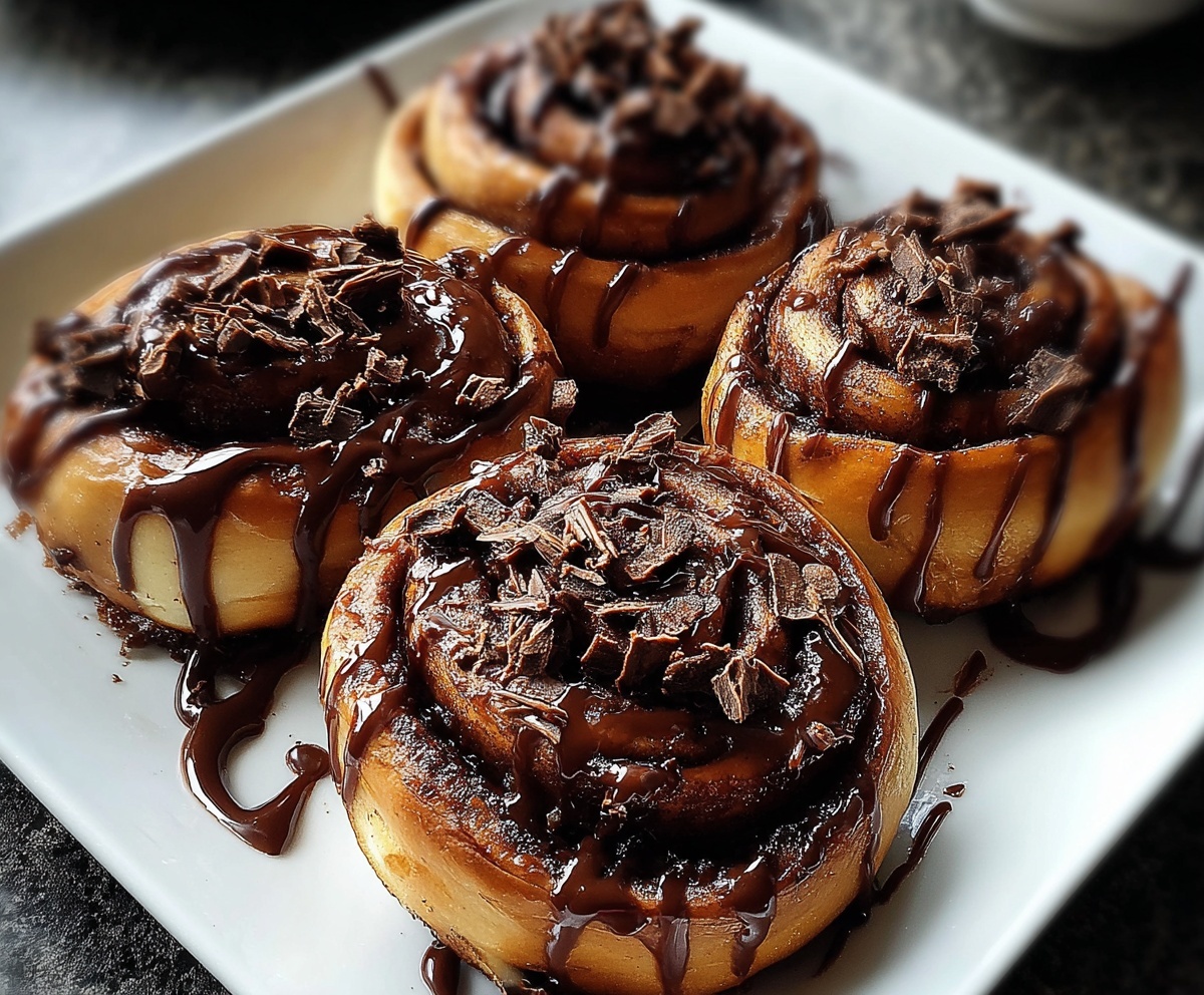Chocolate Cinnamon Rolls