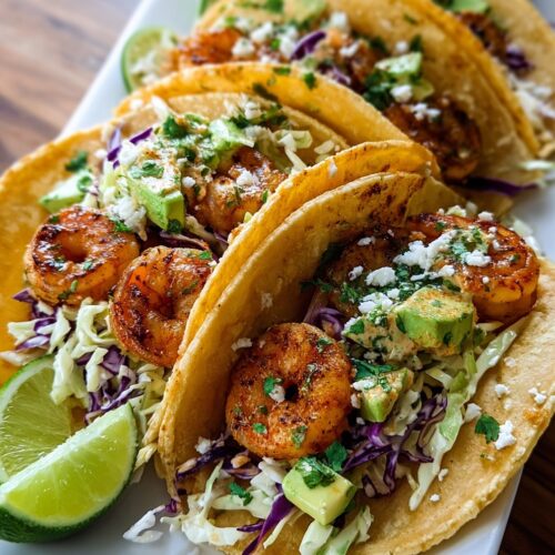 cilantro lime shrimp tacos