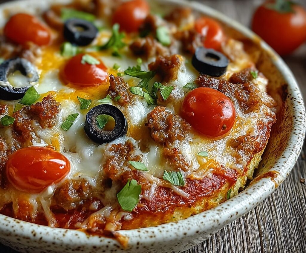  Cottage Cheese Pizza Bowl