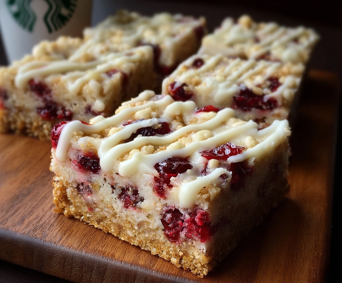 Cranberry Bliss Bars Starbucks