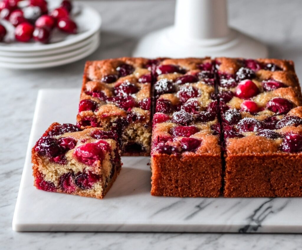 Cranberry Christmas Cake