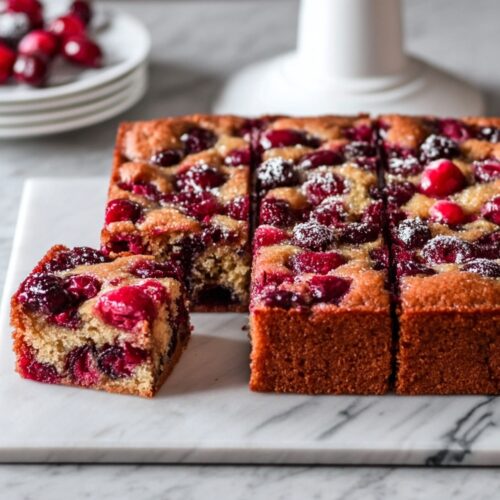 Cranberry Christmas Cake