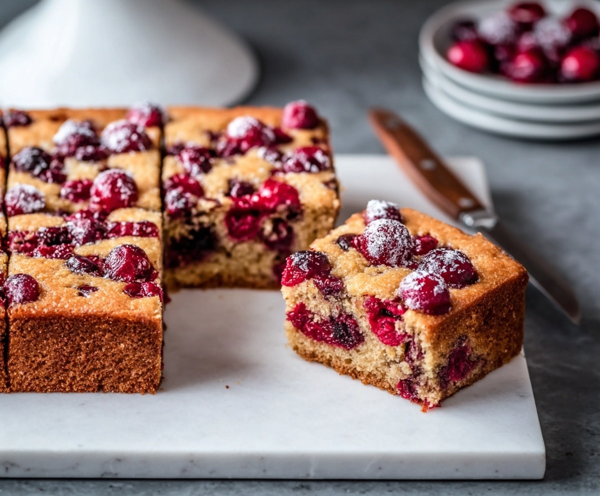 Cranberry Christmas Cake
