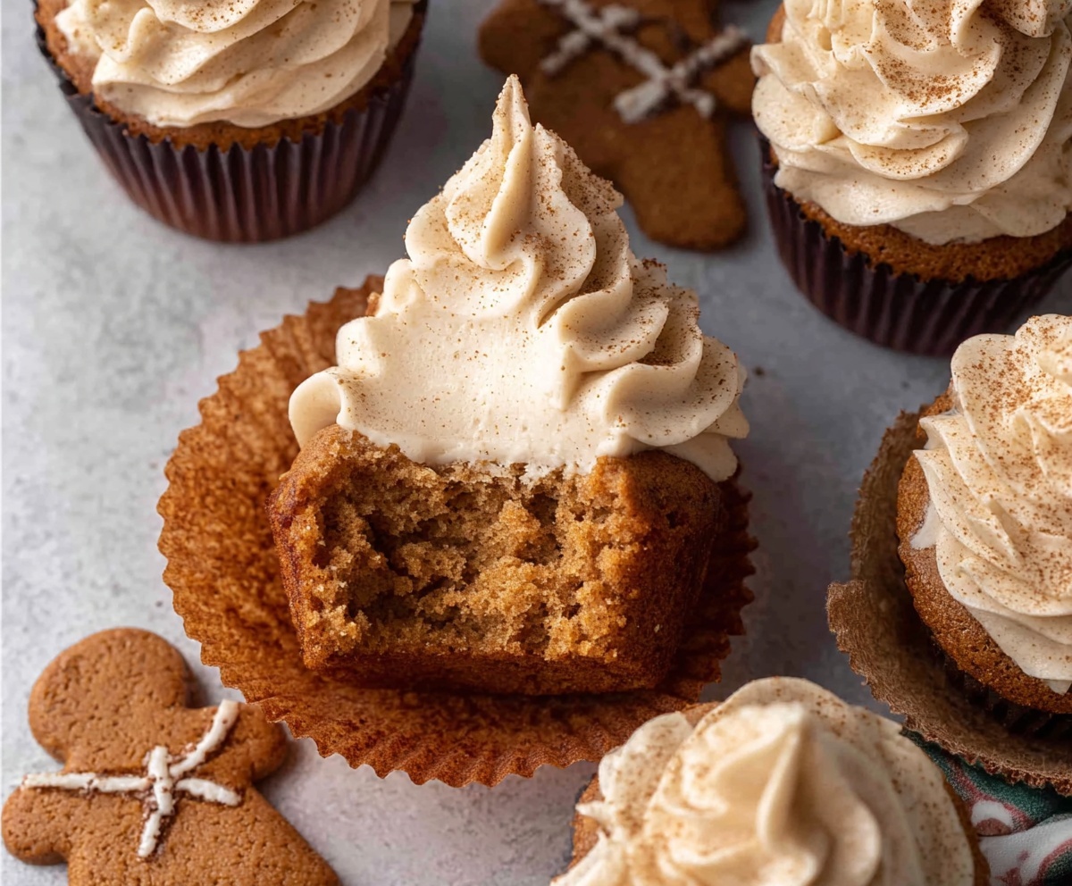 Gingerbread Cupcakes