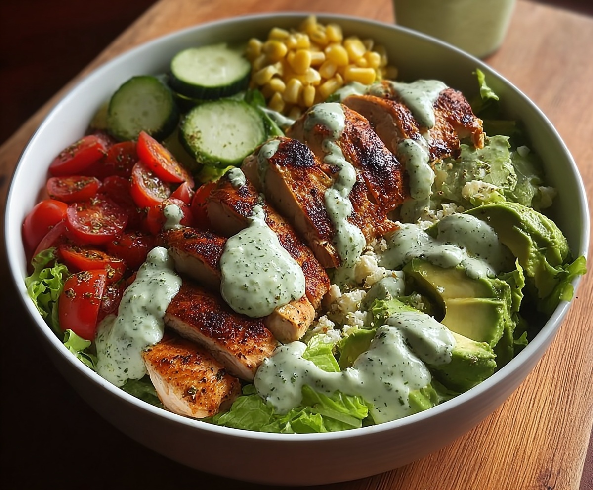 Grilled Chicken Avocado Power Bowl