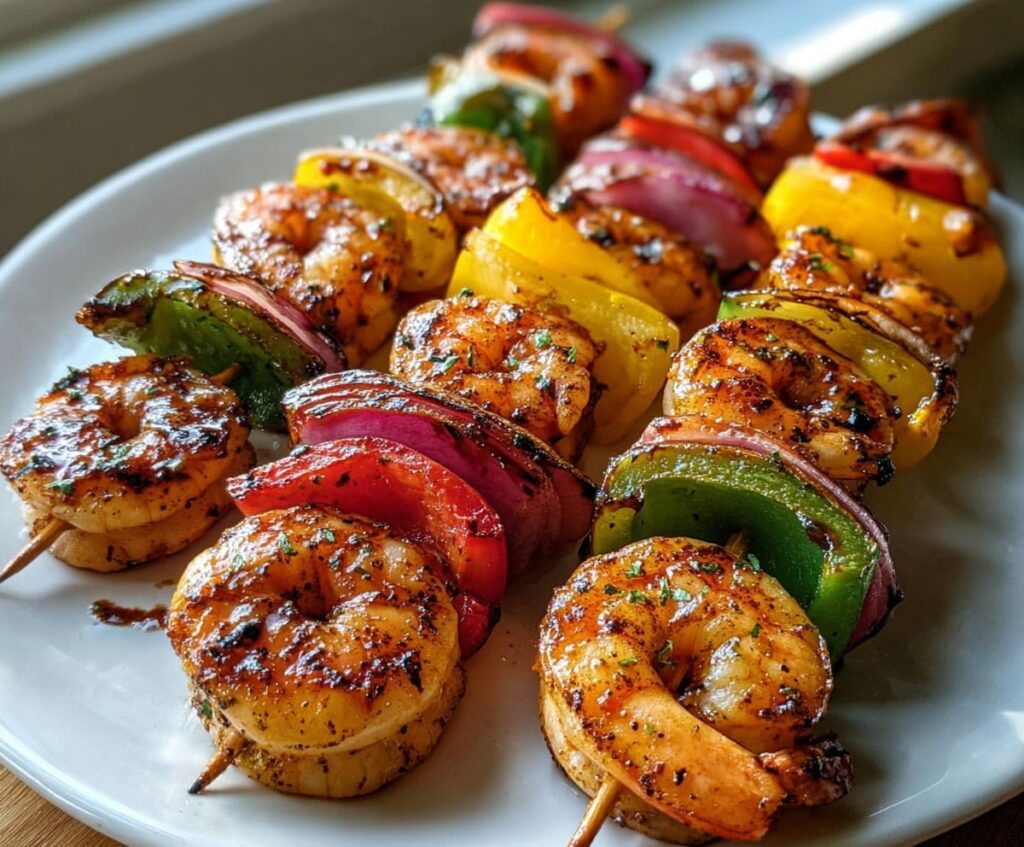 Grilled Shrimp Kabobs