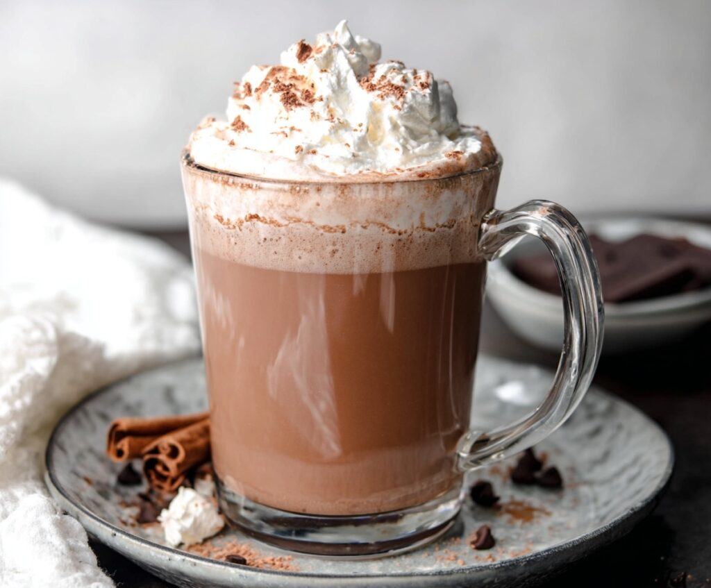 Homemade Mocha Latte