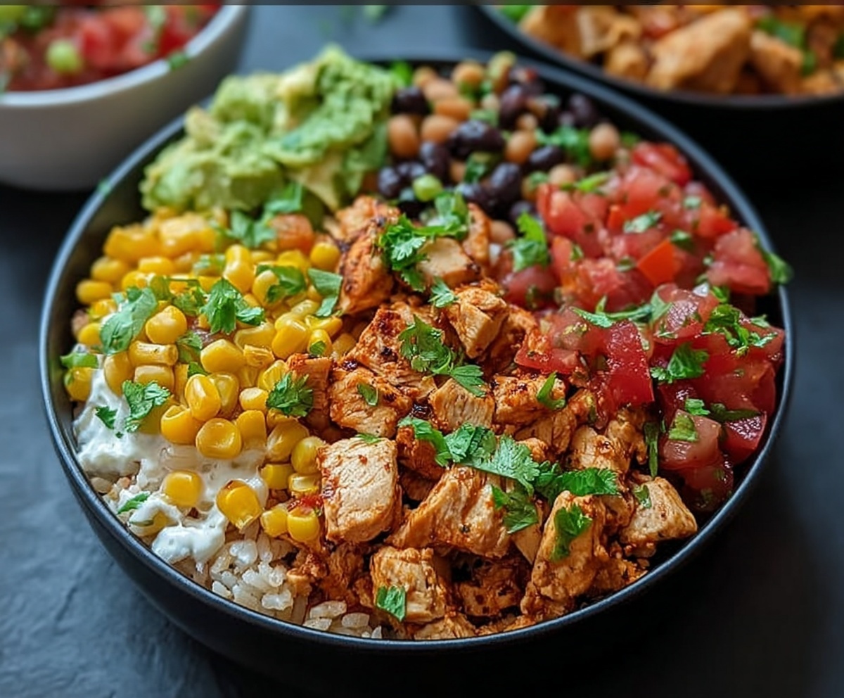 One Pan Chicken Burrito Bowl (Delicious & Easy)
