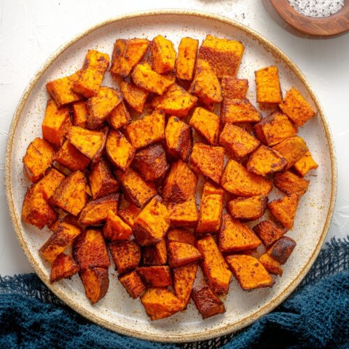 roasted sweet potatoes