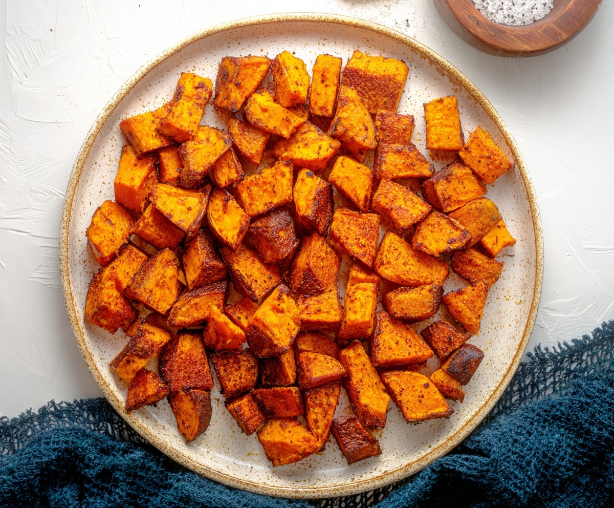 roasted sweet potatoes