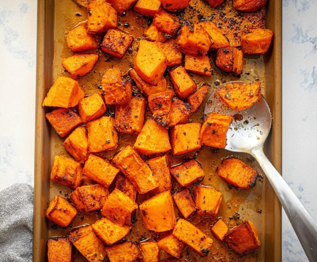 roasted sweet potatoes