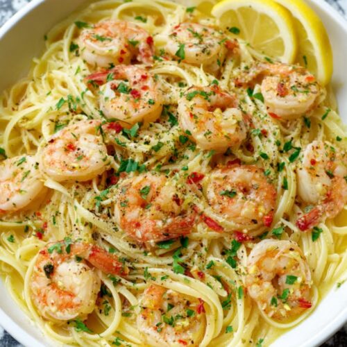 Shrimp Scampi Pasta
