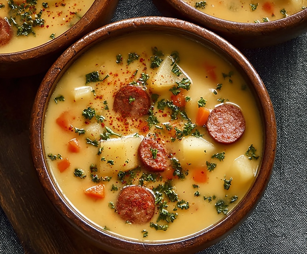 Slow Cooker Cajun Potato Soup