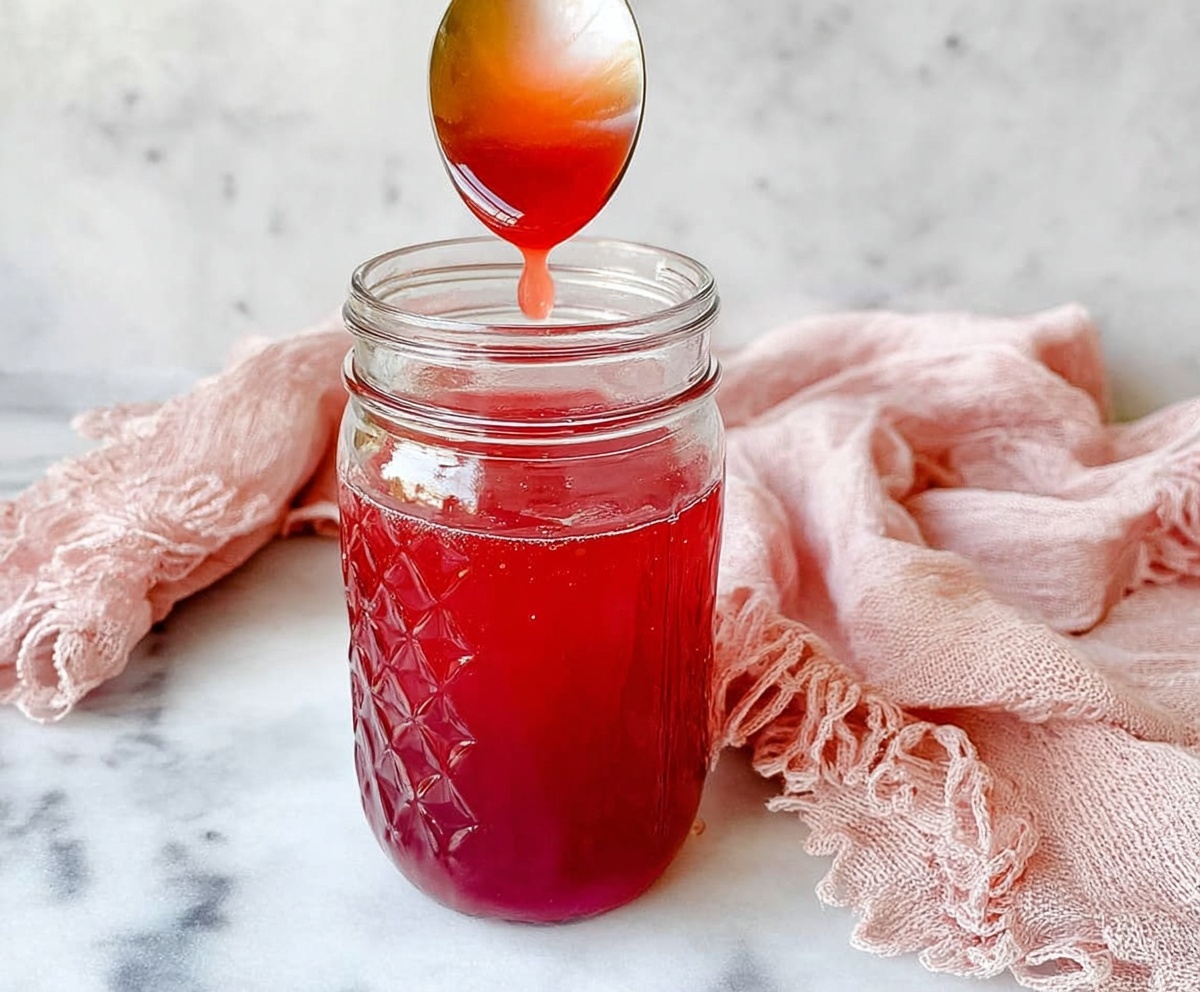 15 Minute Strawberry Syrup Recipe