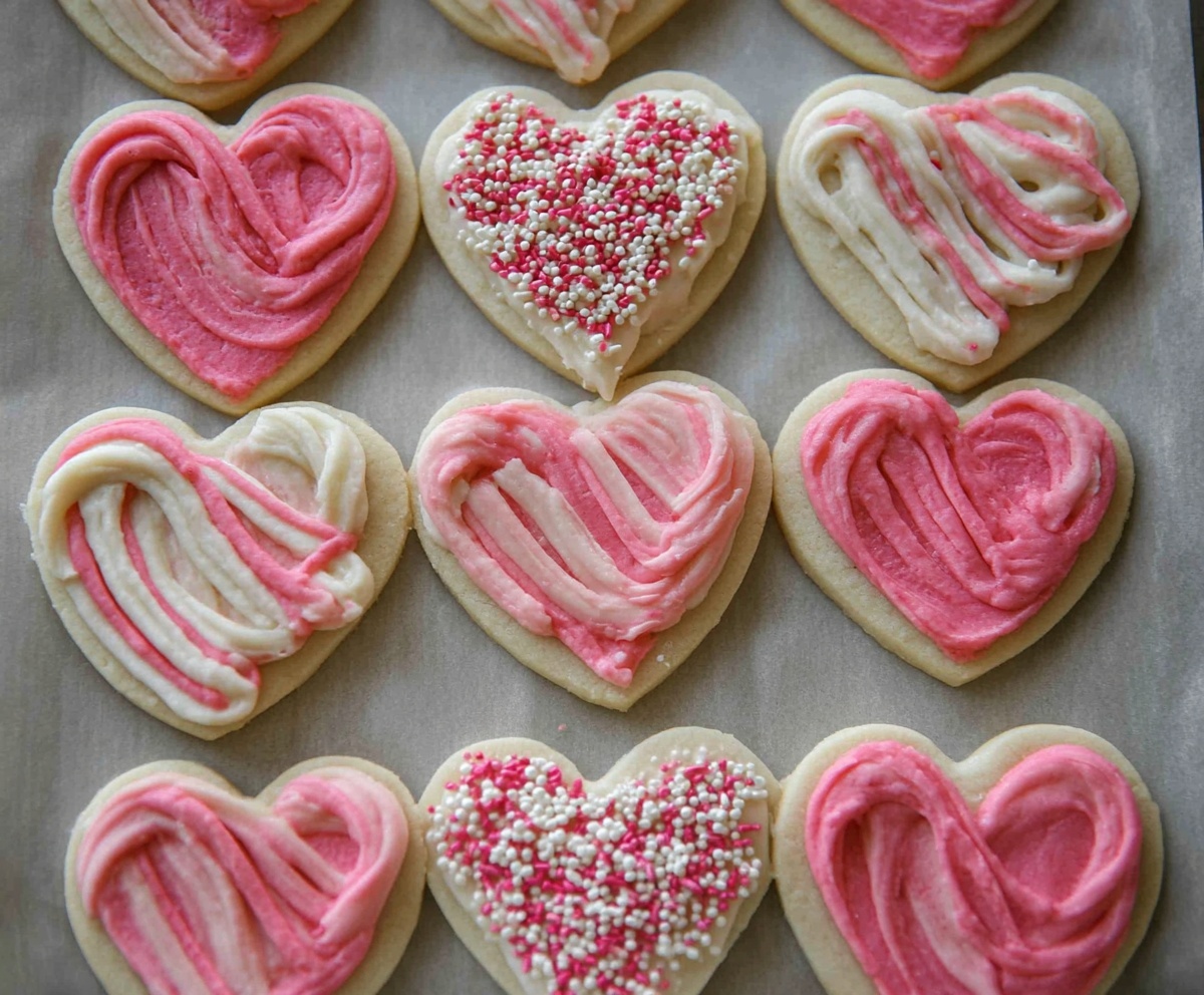 Valentine Sugar Cookies