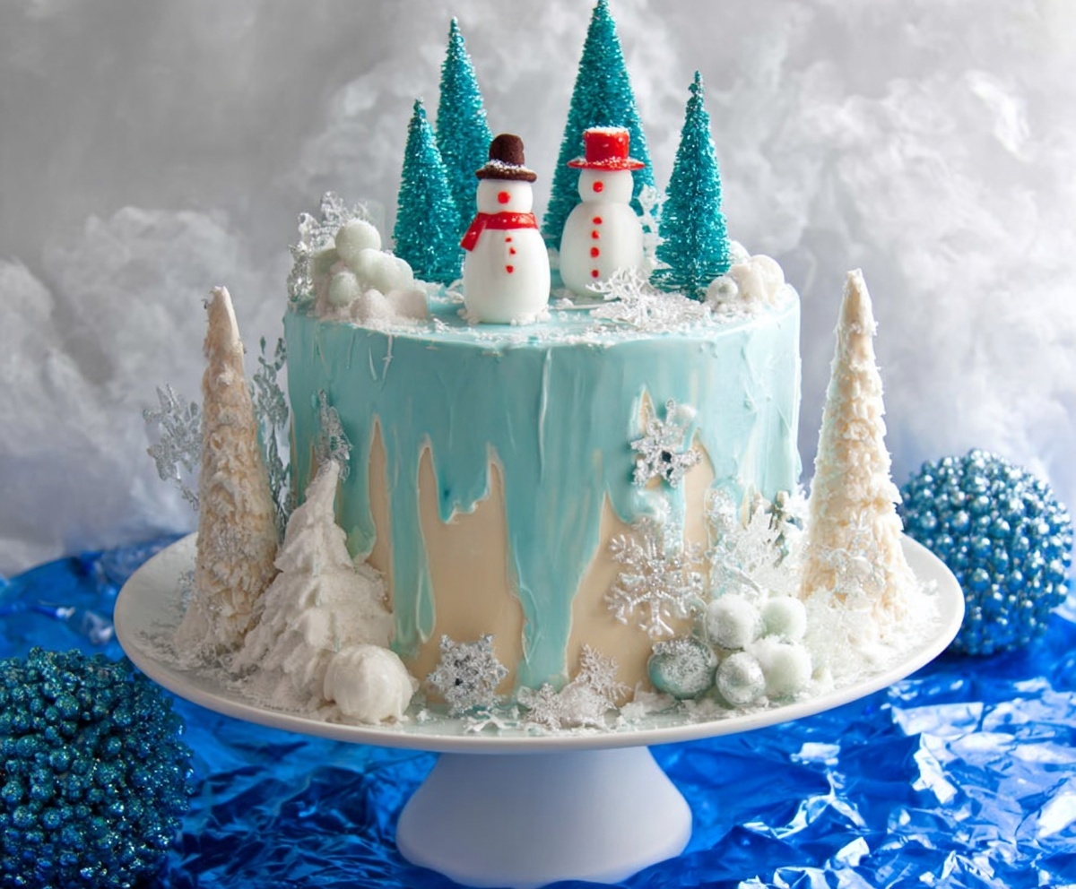 Winter Wonderland Cake