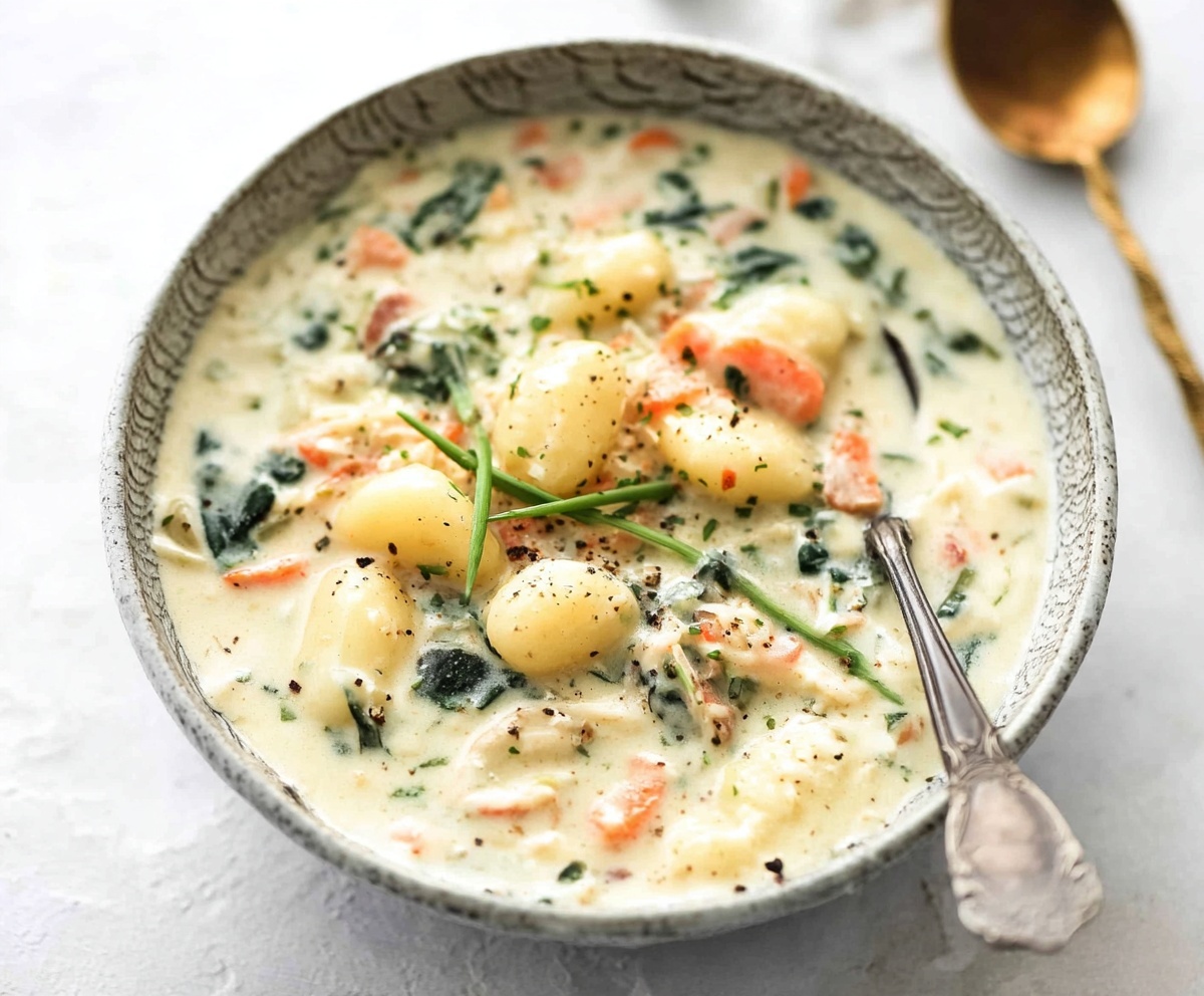 Olive Garden Chicken Gnocchi Soup