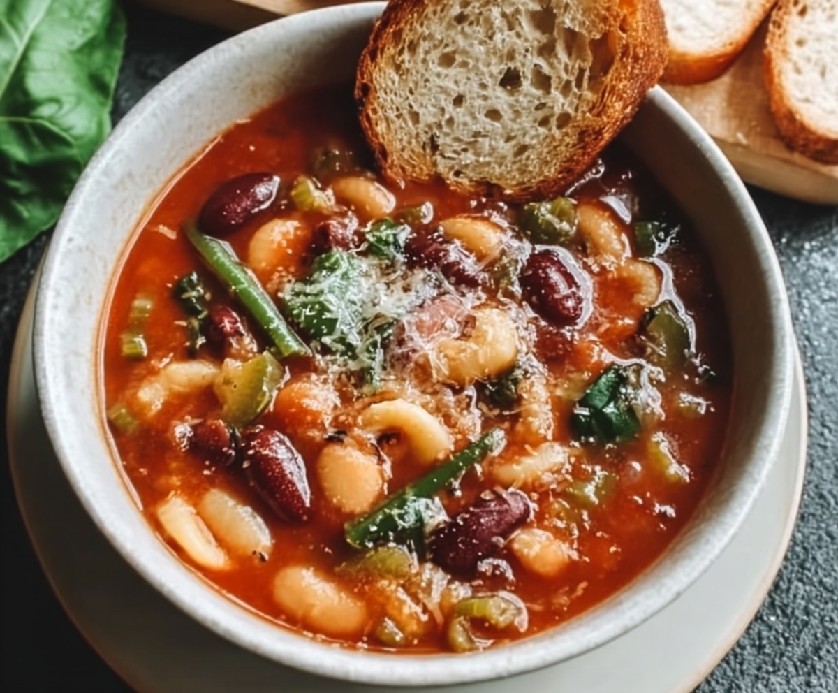 Hearty Minestrone Soup for Cozy Fall Nights