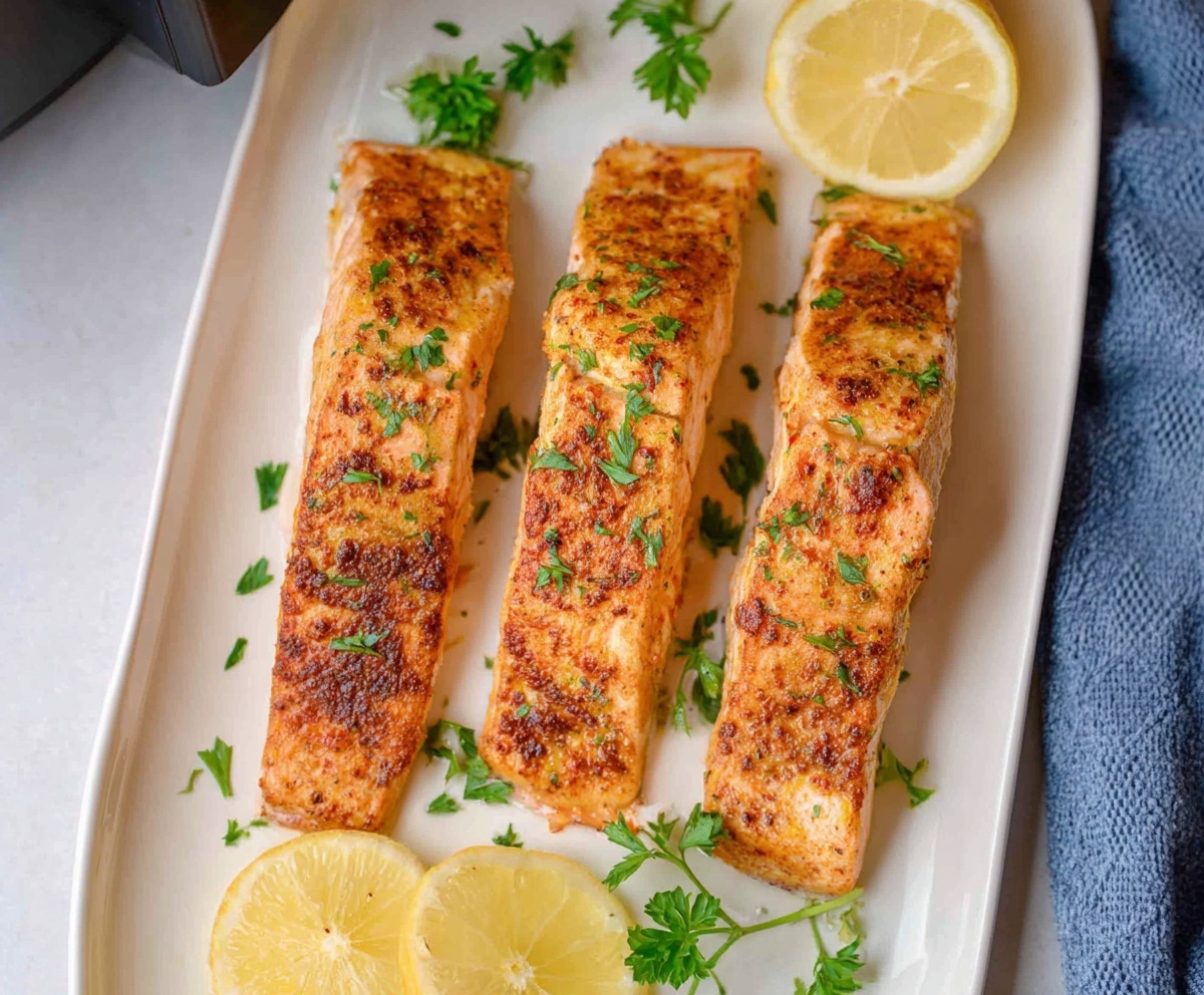 Air Fryer Salmon