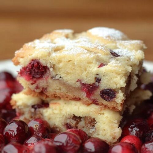 Cranberry Christmas Cake