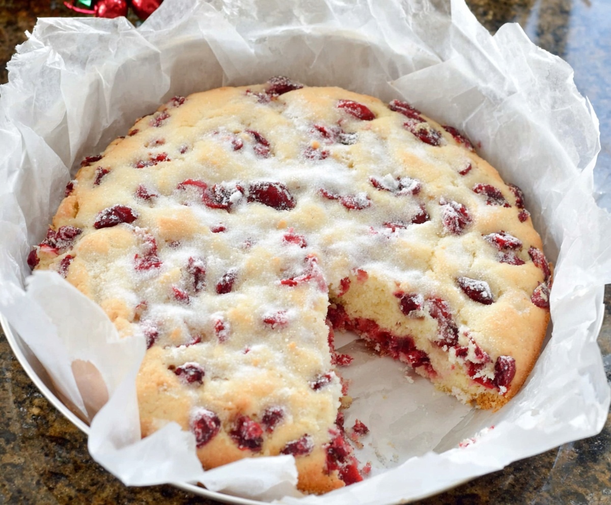 Cranberry Christmas Cake