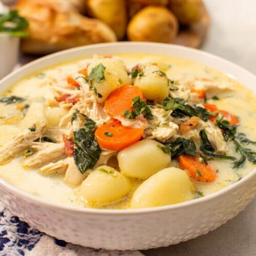Crockpot Chicken Gnocchi Soup