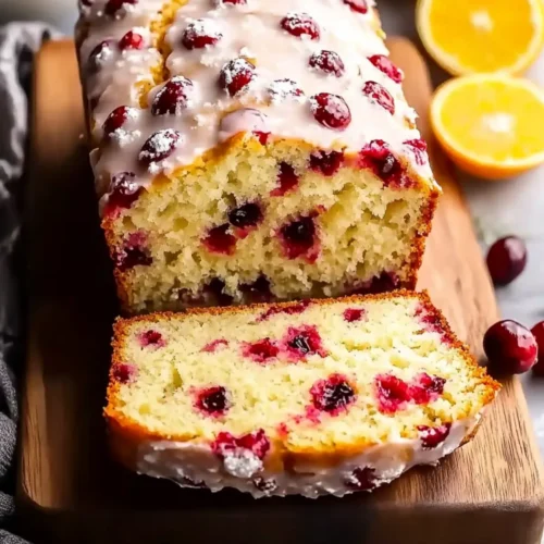 Sweet Cranberry Orange Bread