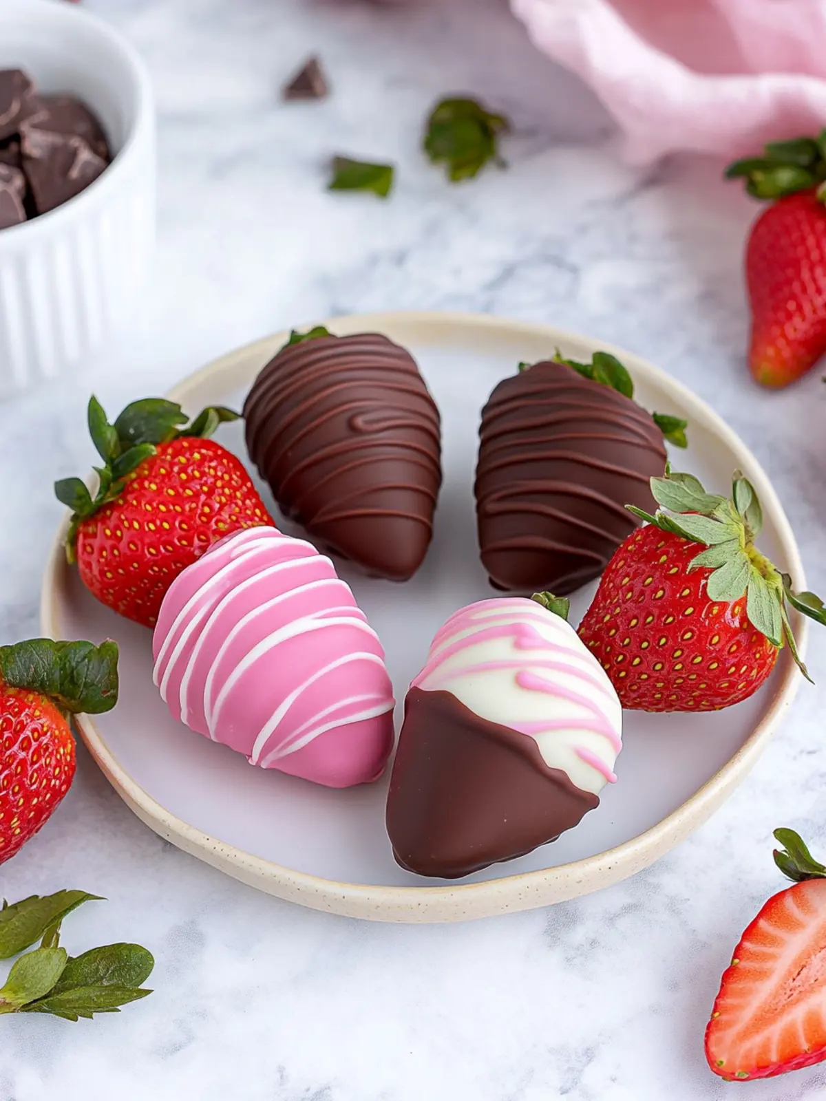 chocolate dipped strawberries