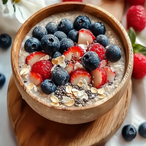 High Protein Overnight Oats