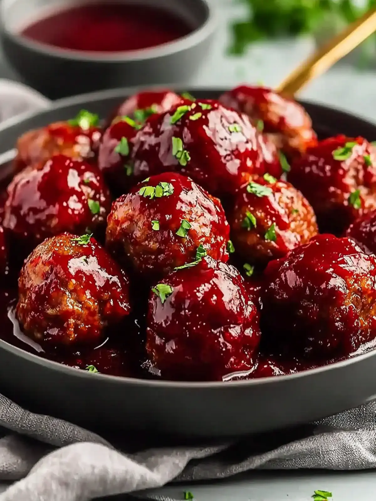 Perfect Cranberry Meatballs