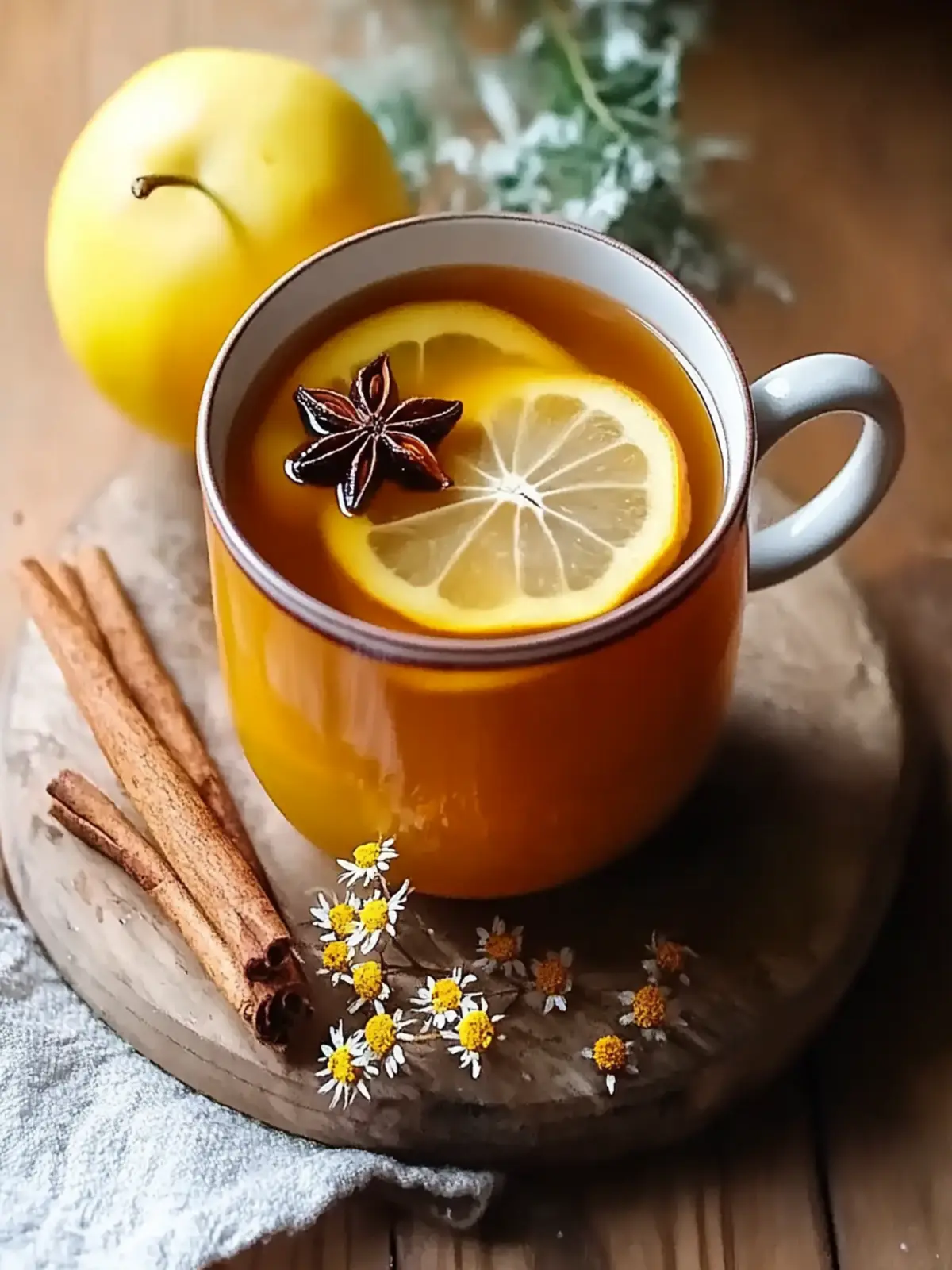 Simmered Mulled Apple Cider