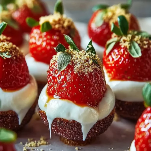 cheesecake stuffed strawberries