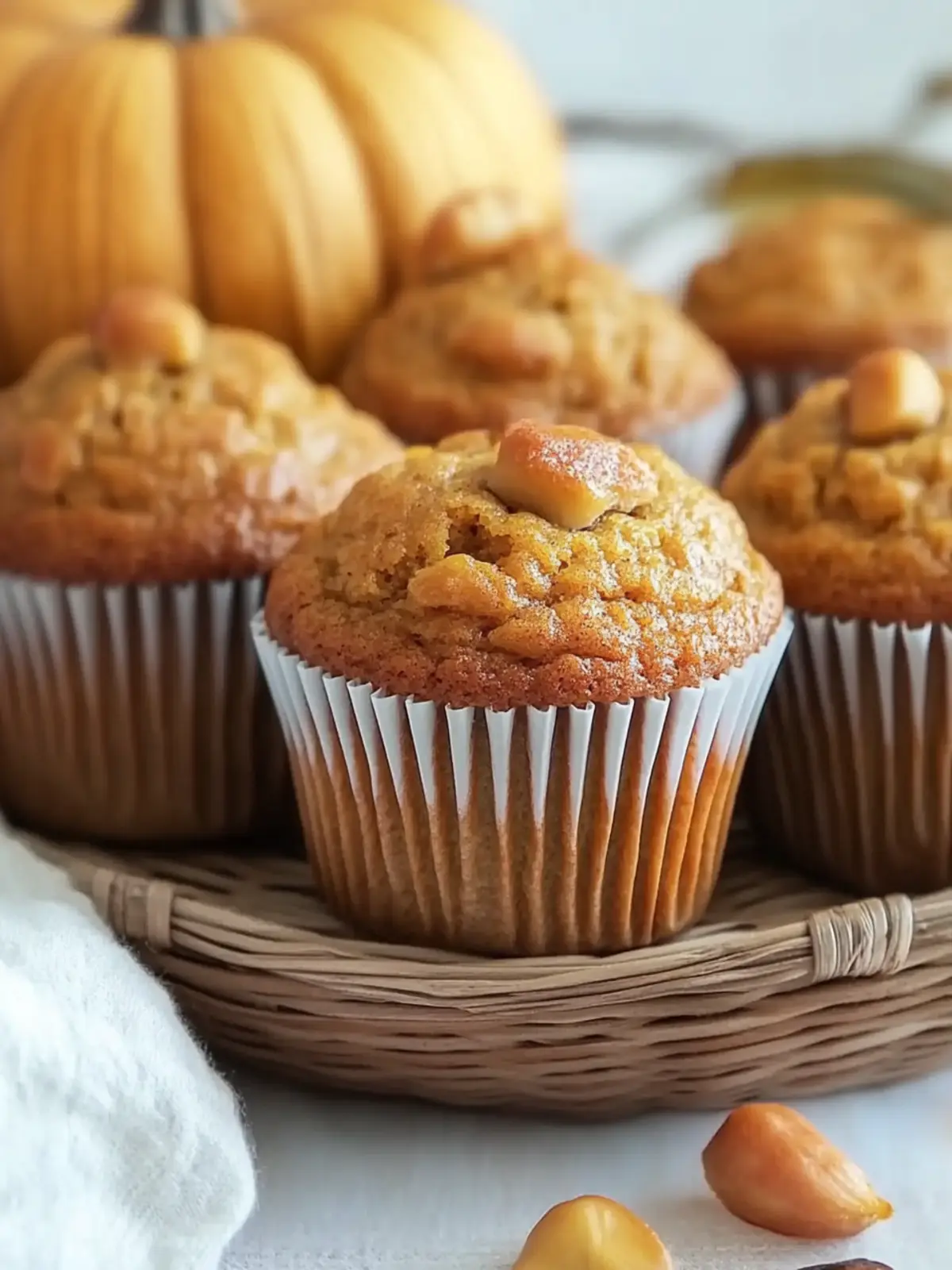 Cozy Pumpkin Muffins with Honey for Fall Bliss