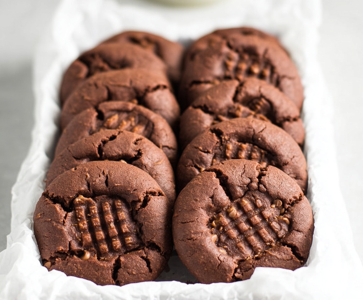 chocolate peanut butter cookies