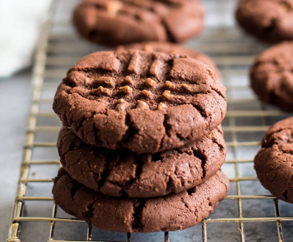 chocolate peanut butter cookies
