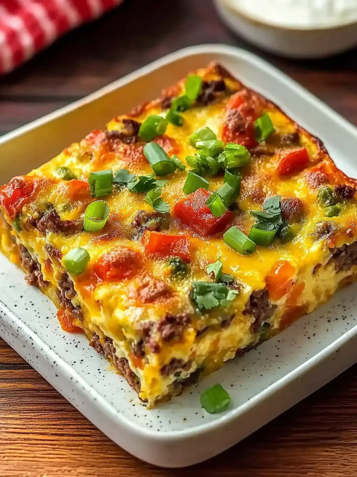 Spicy Southwest Breakfast Casserole