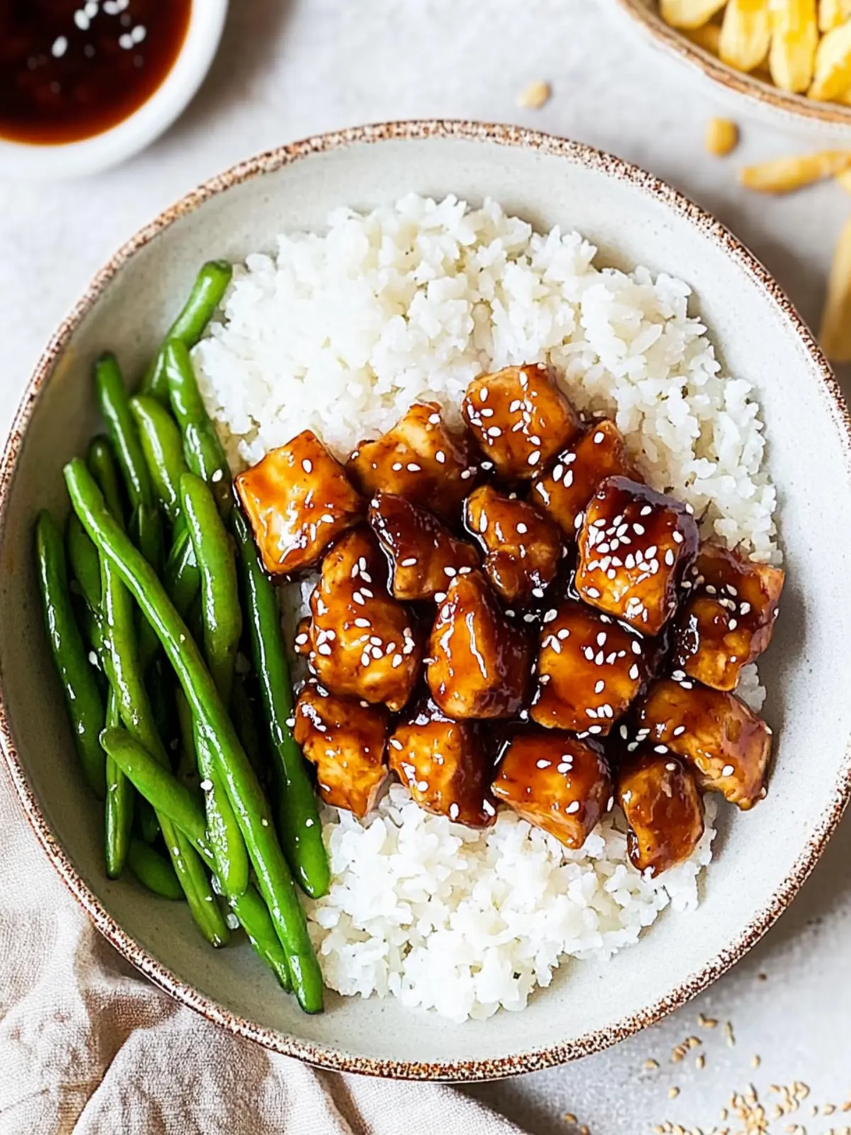 Healthy Sesame Chicken