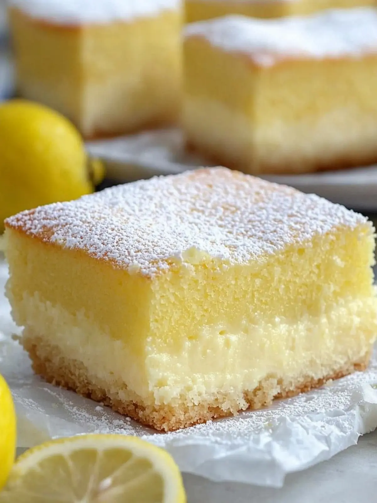 Lemon Custard Cake