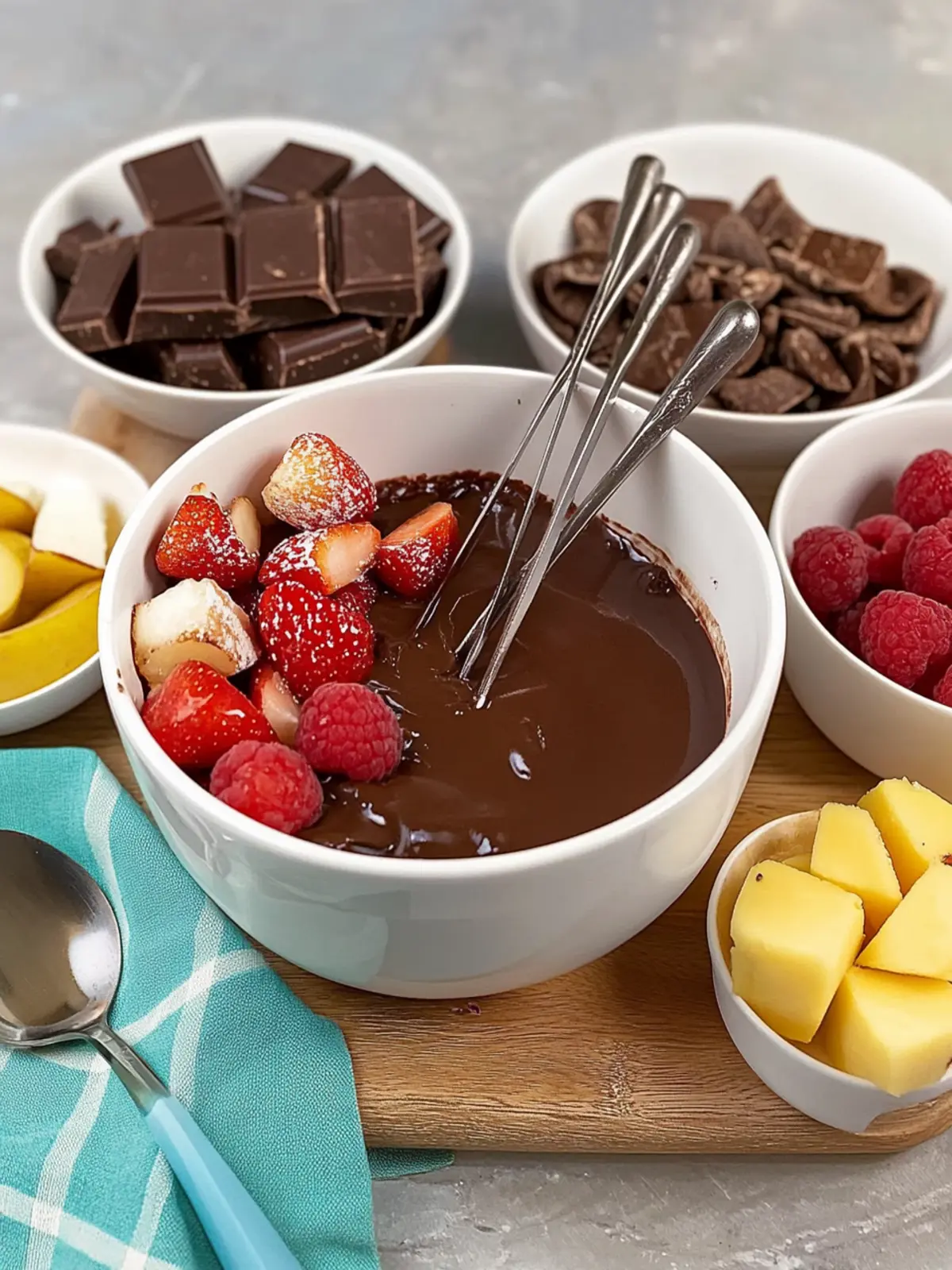 chocolate fondue