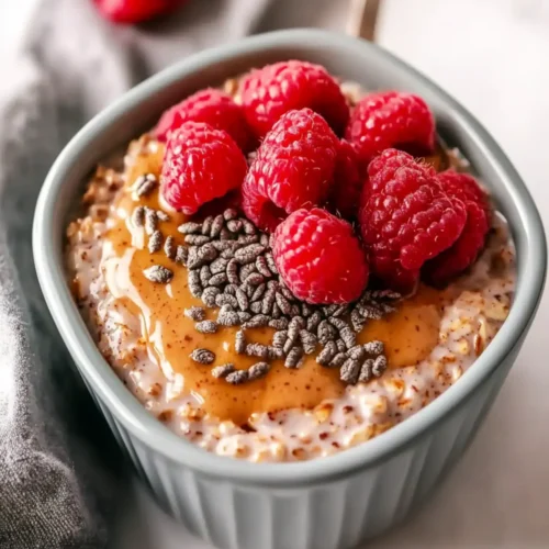 Almond Butter Overnight Oats