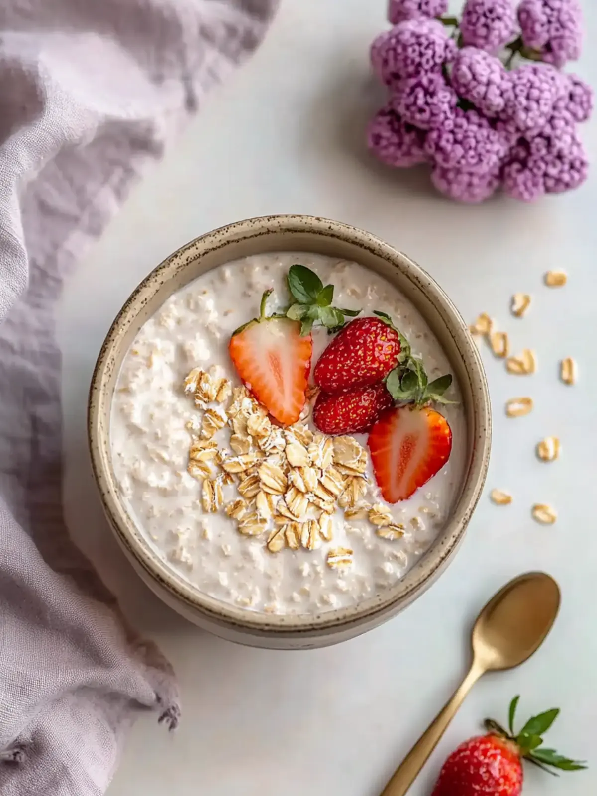 Overnight Oats with Greek Yogurt