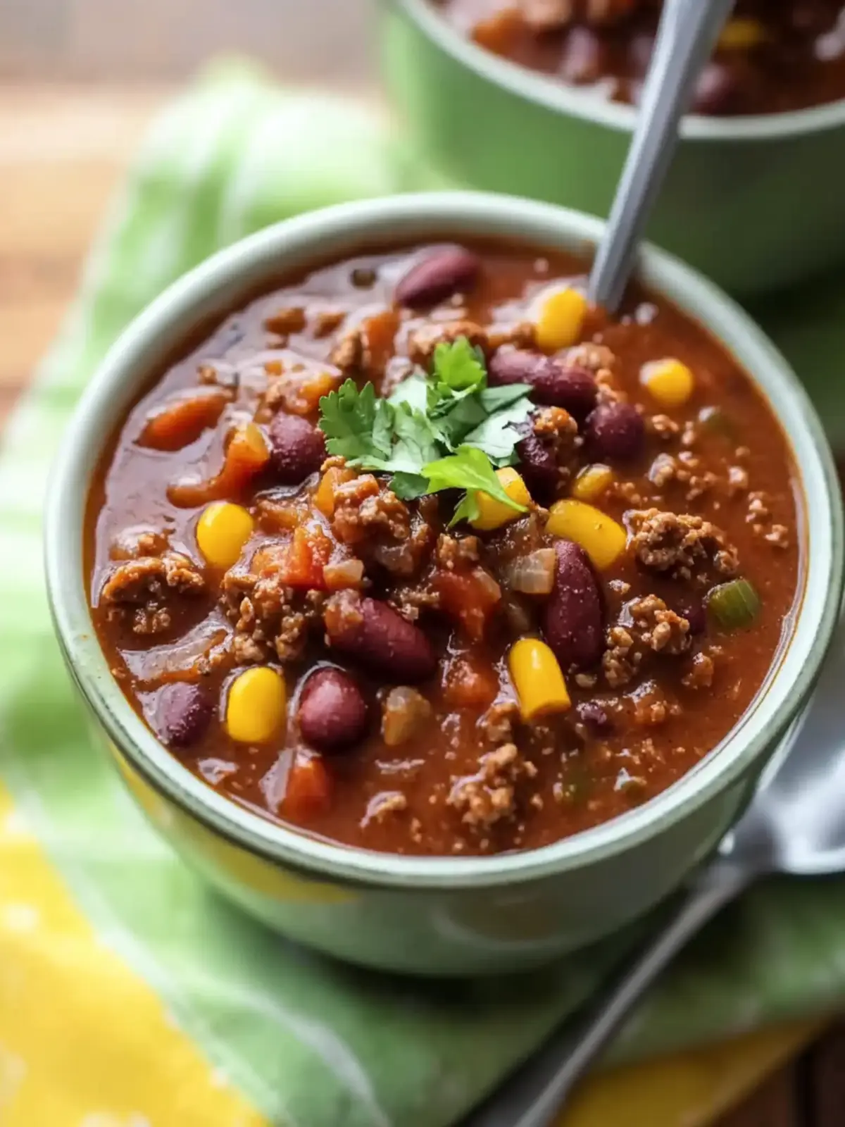 Three Bean Beef Chili