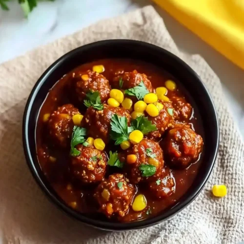 Slow Cooker Chili Meatballs