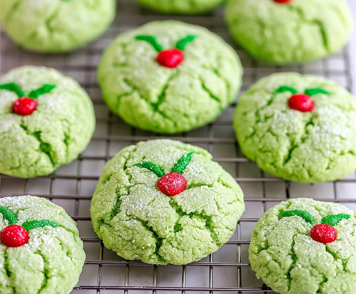 grinch cookies recipe