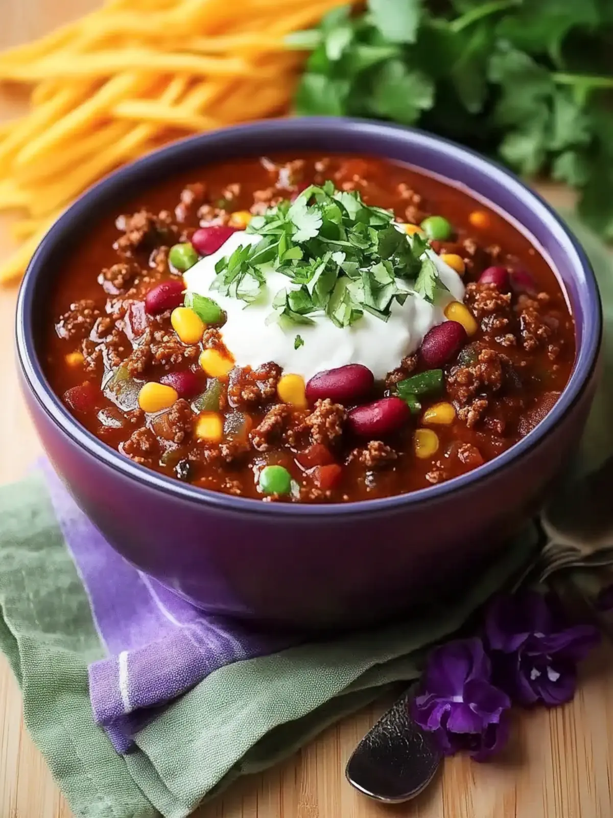Spicy Classic Beef Chili
