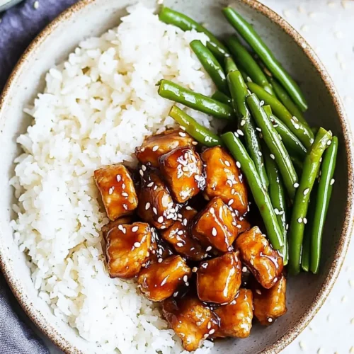 Healthy Sesame Chicken