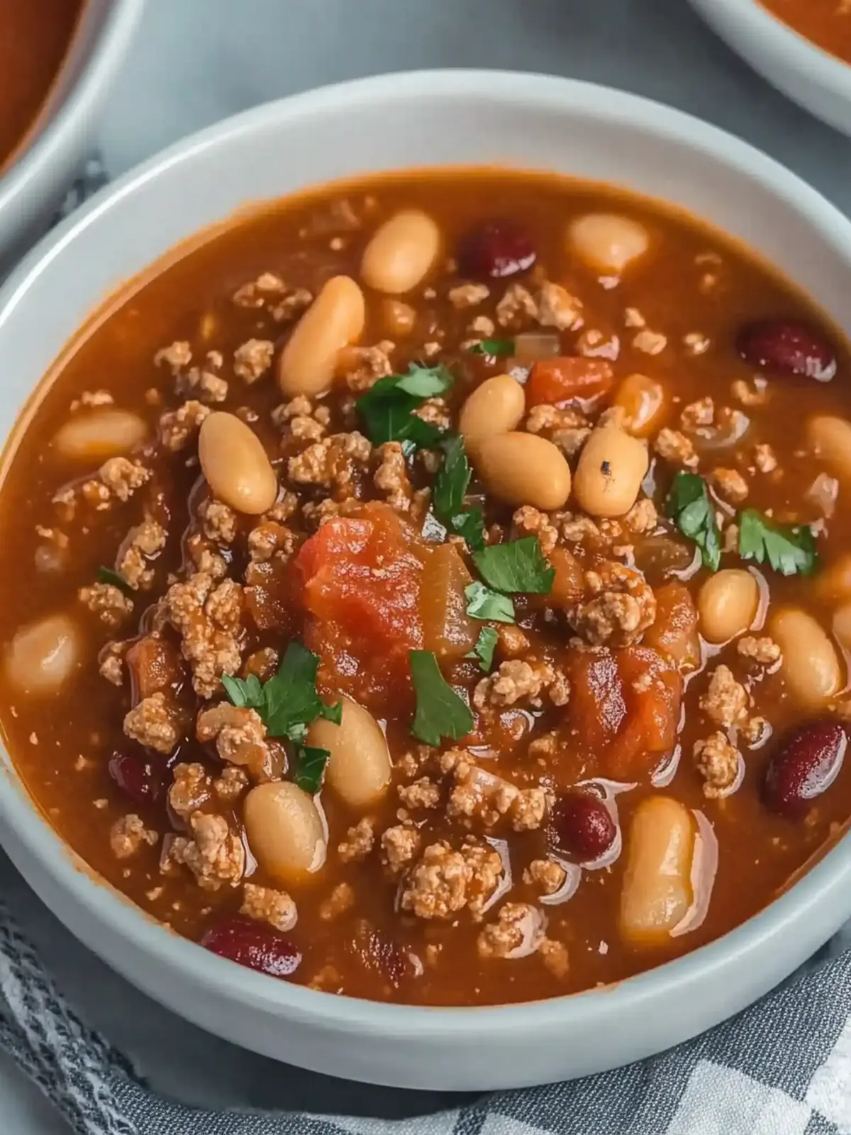 Filling Crockpot Chili Soup